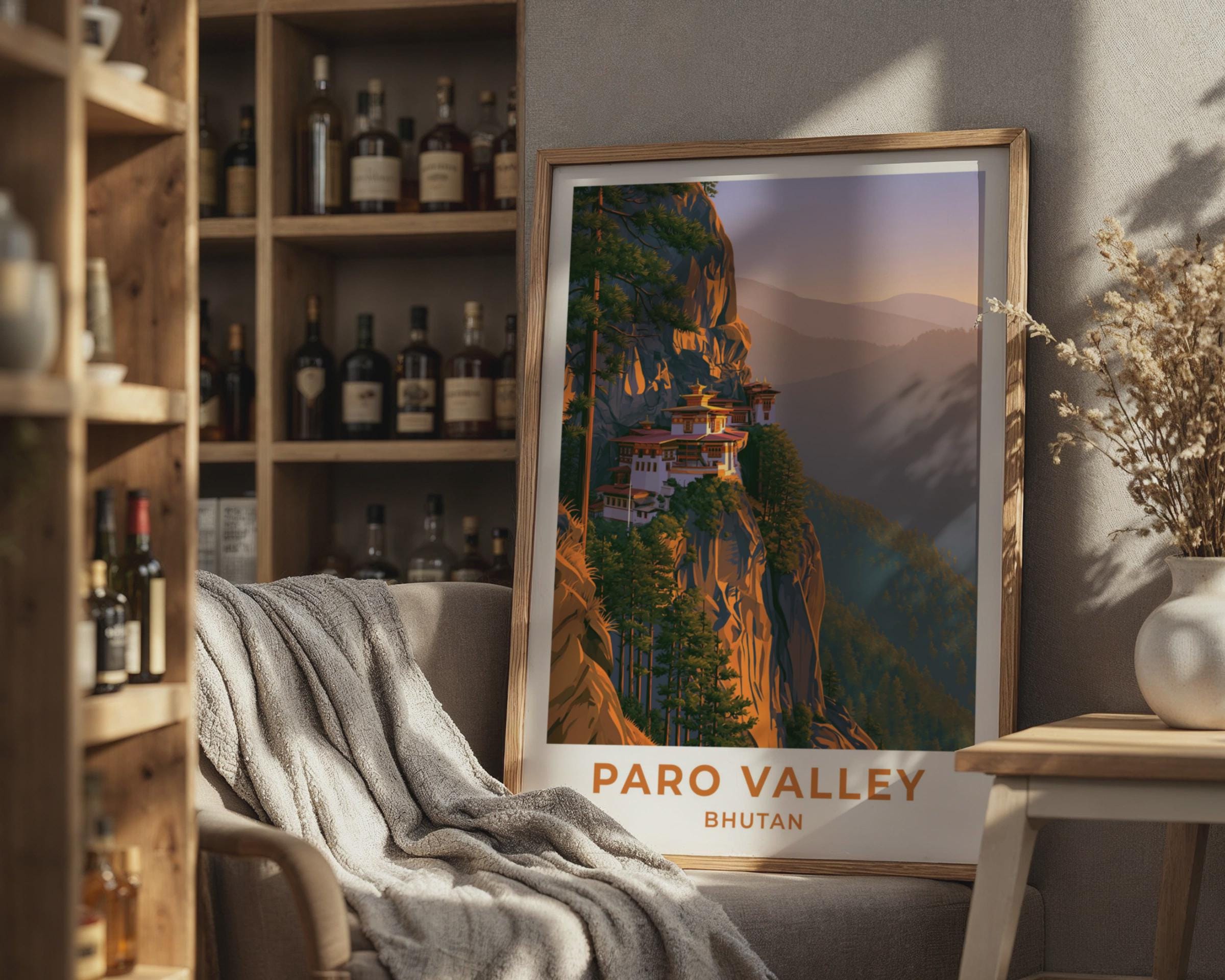 Paro Valley Poster