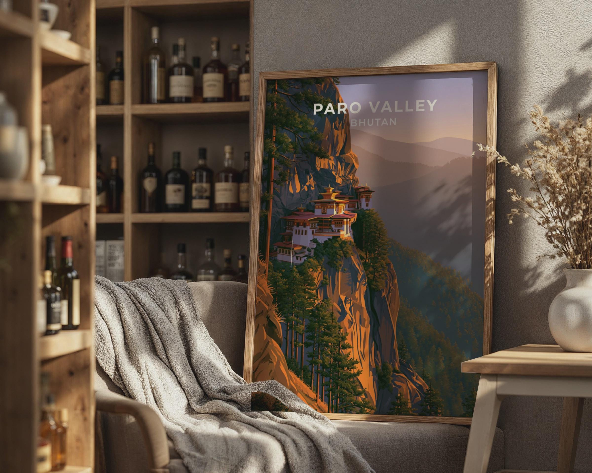 Paro Valley Poster