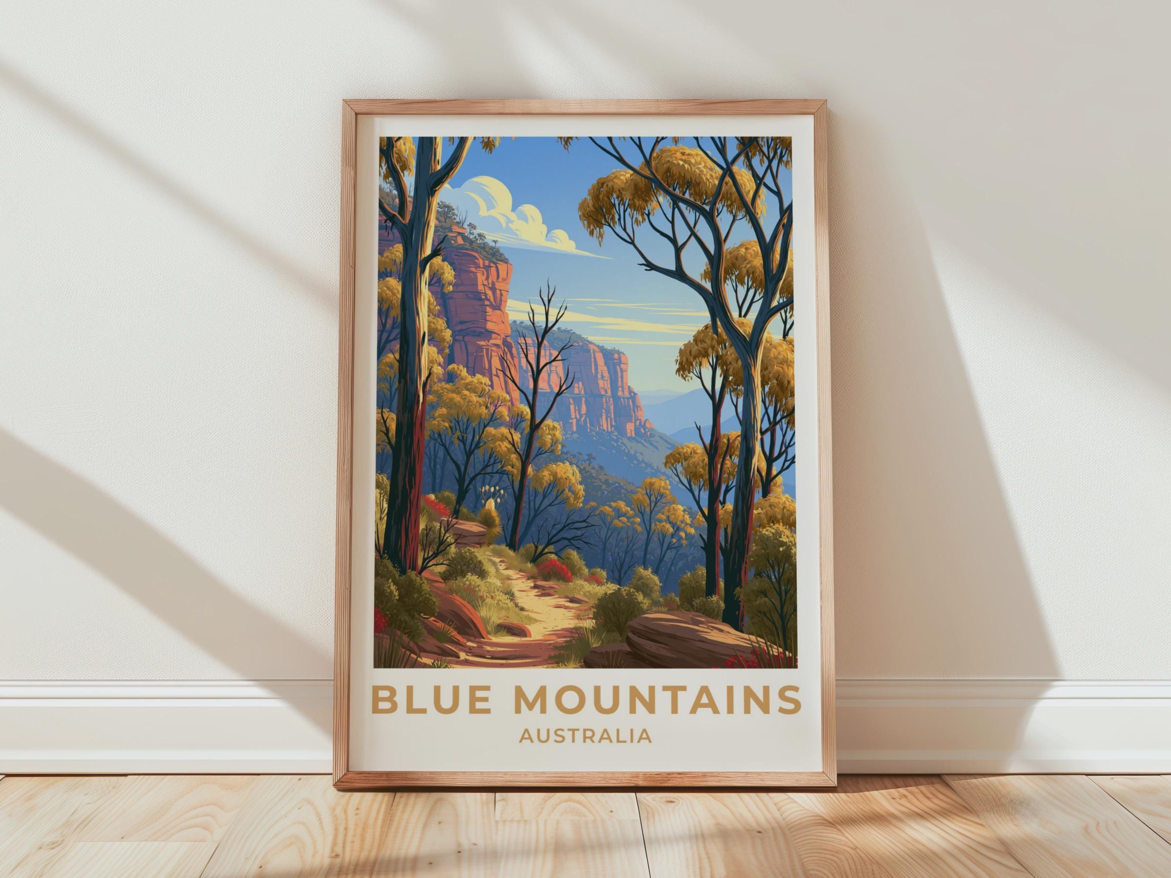 Blue Mountains Poster