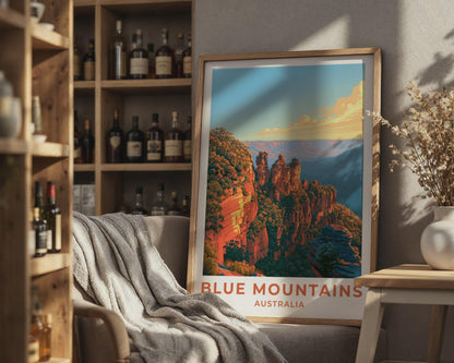 Blue Mountains Poster