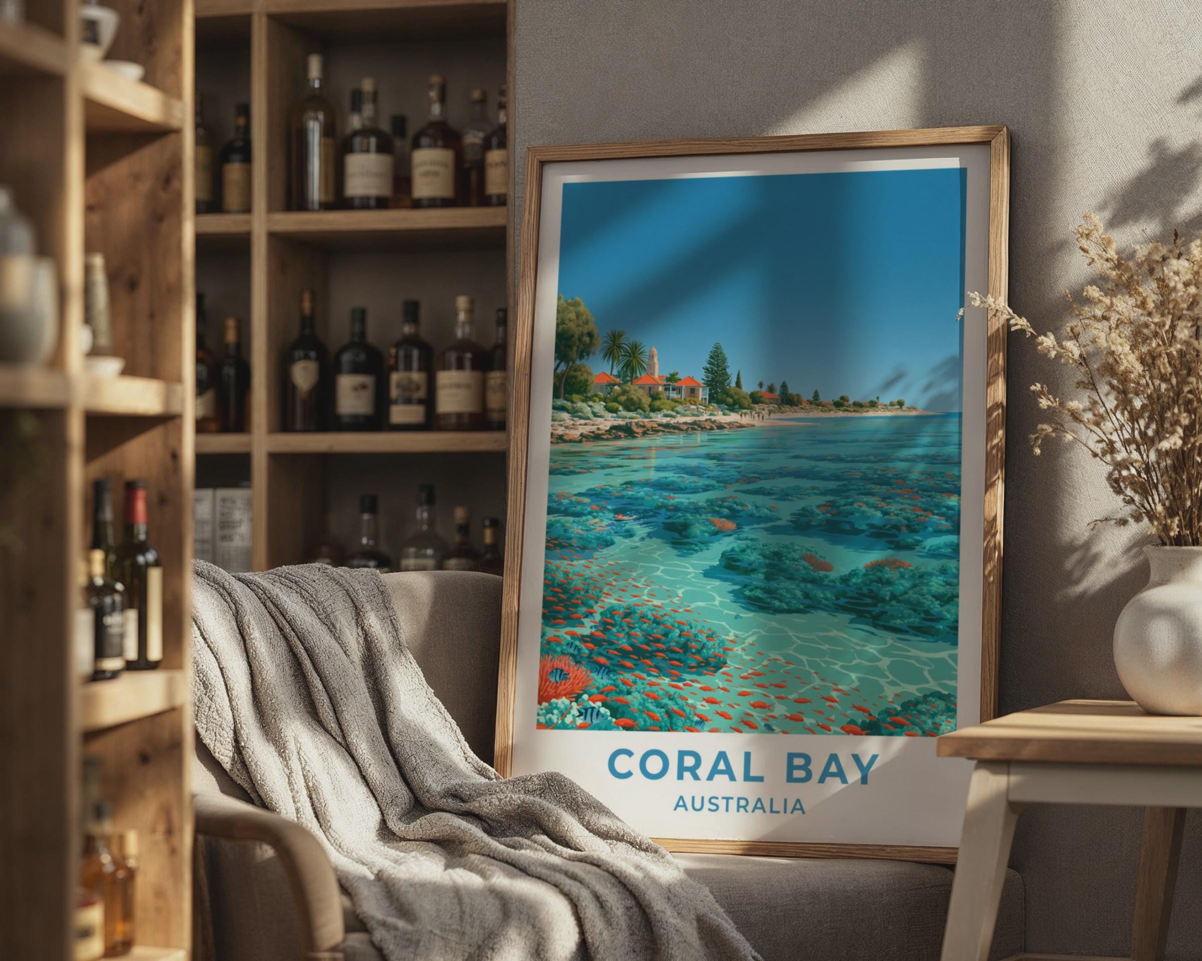 Coral Bay Poster