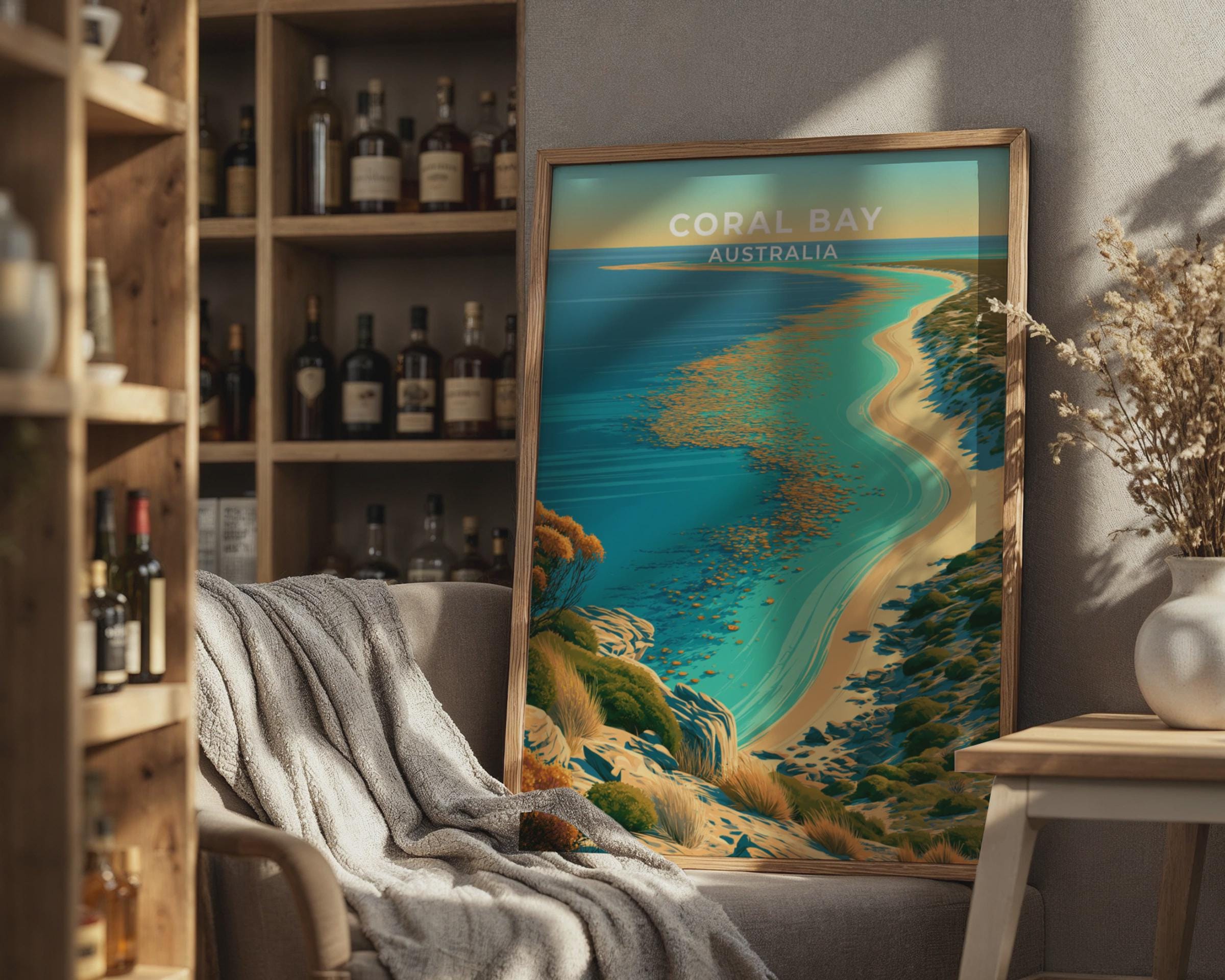 Coral Bay Poster