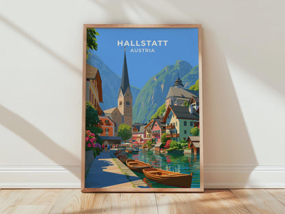 Hallstatt Poster