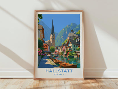 Hallstatt Poster