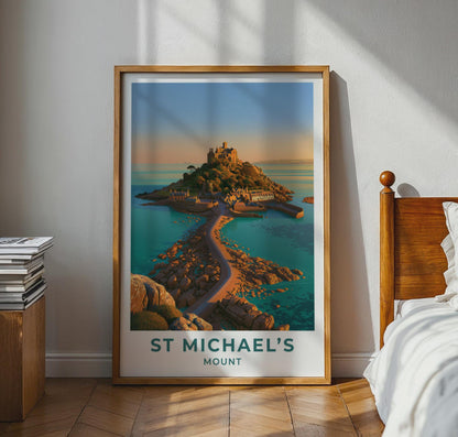 St Michaels Mount Poster