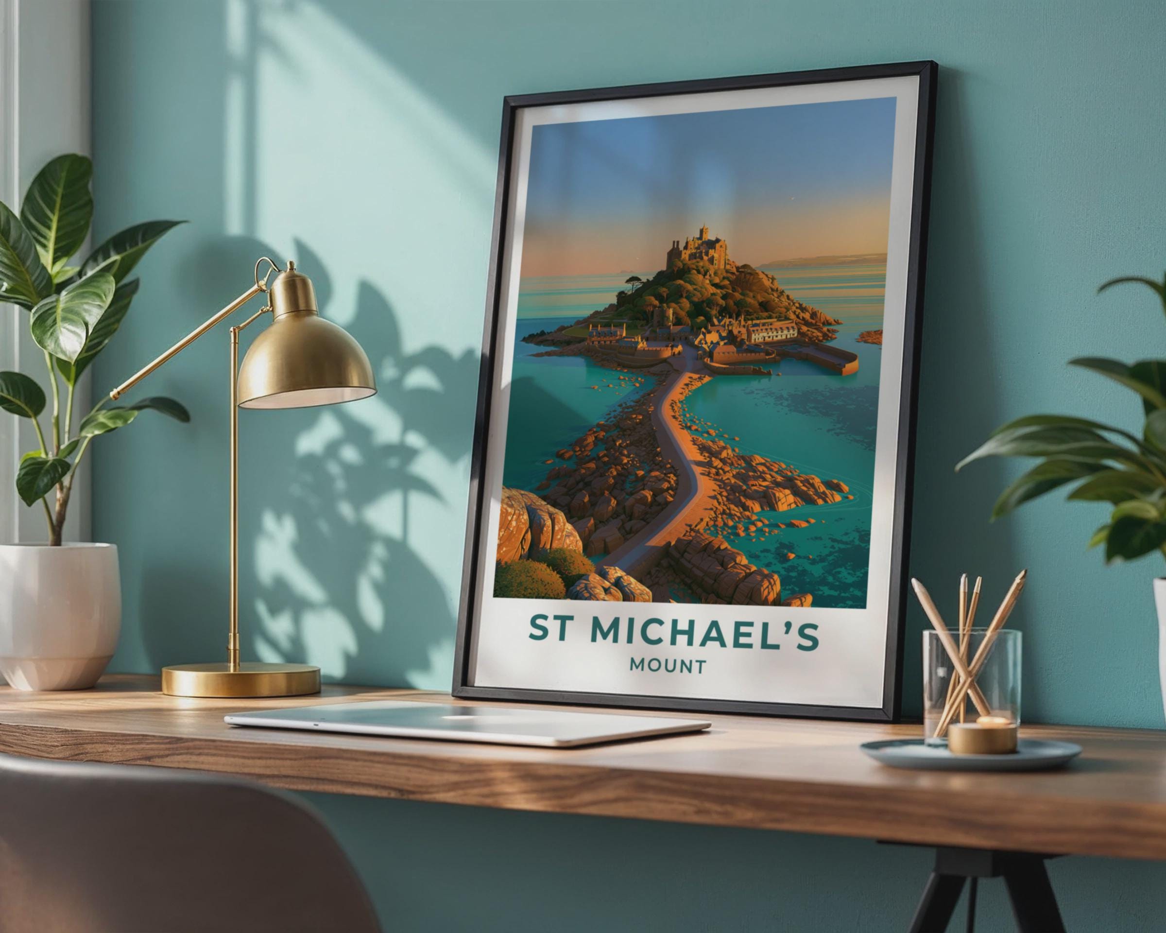 St Michaels Mount Poster