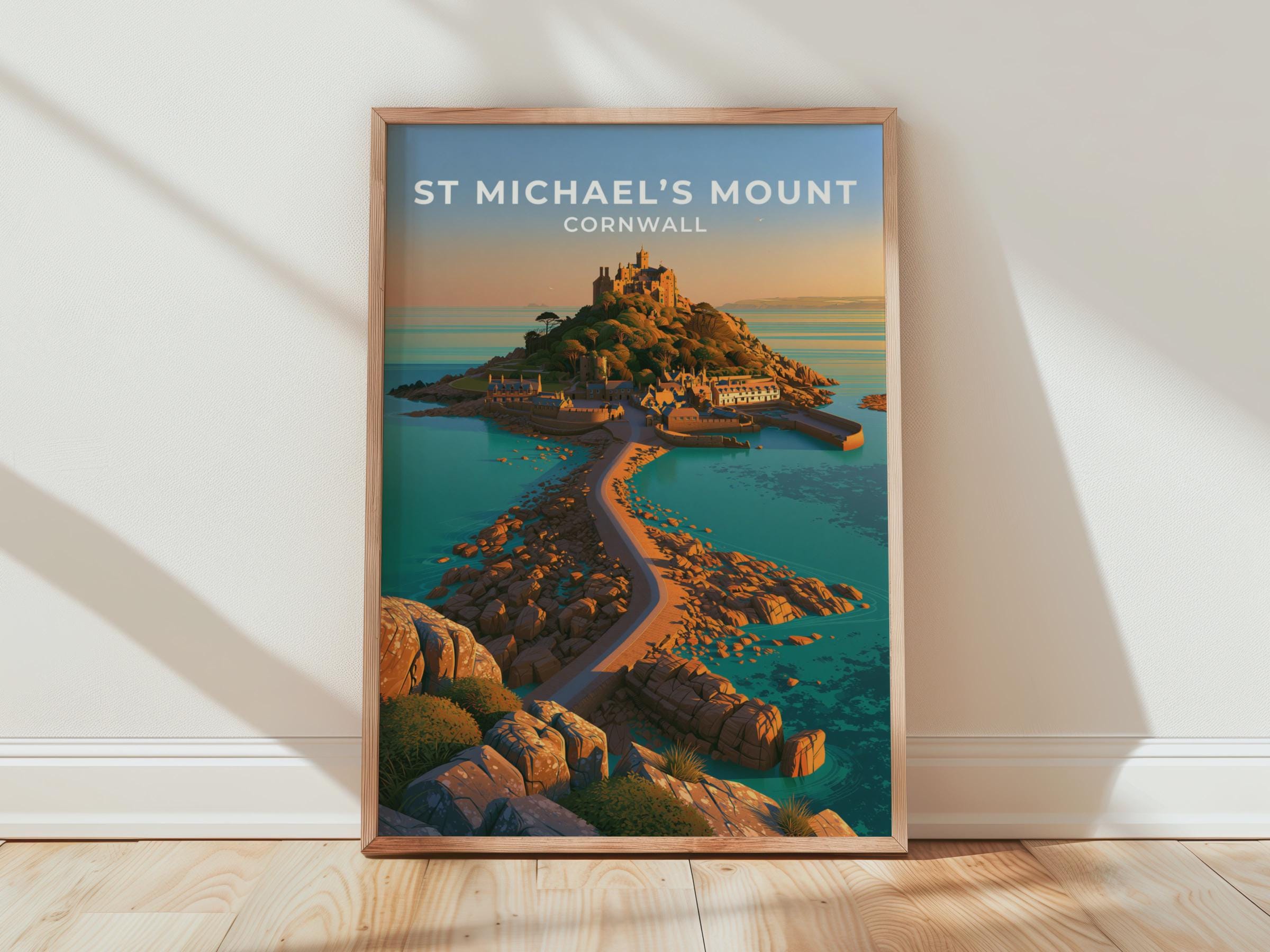 St Michaels Mount Poster