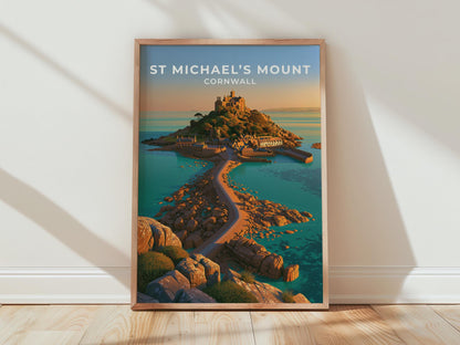 St Michaels Mount Poster