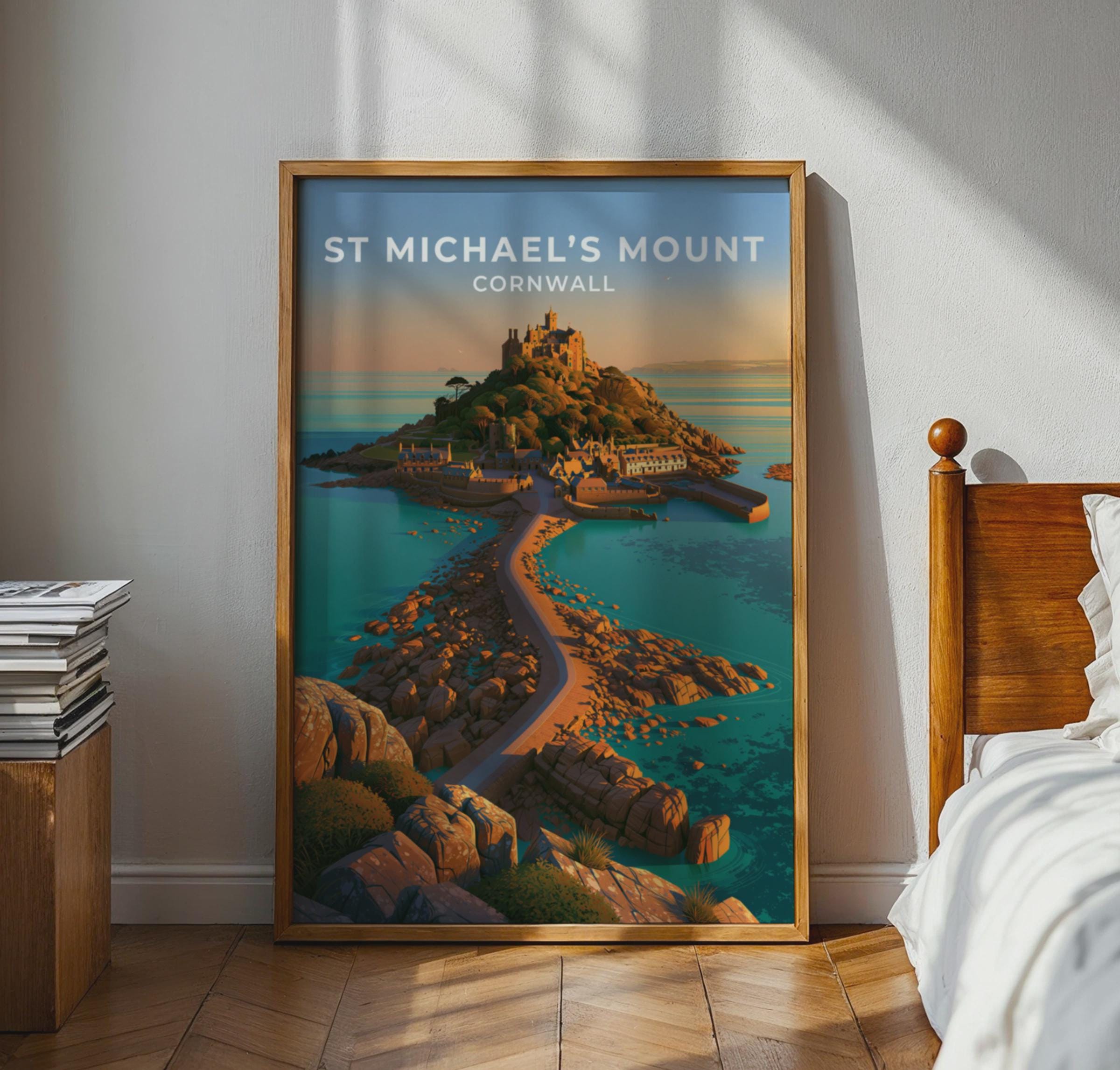 St Michaels Mount Poster