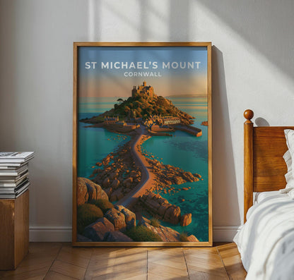 St Michaels Mount Poster
