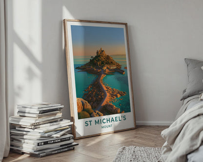 St Michaels Mount Poster