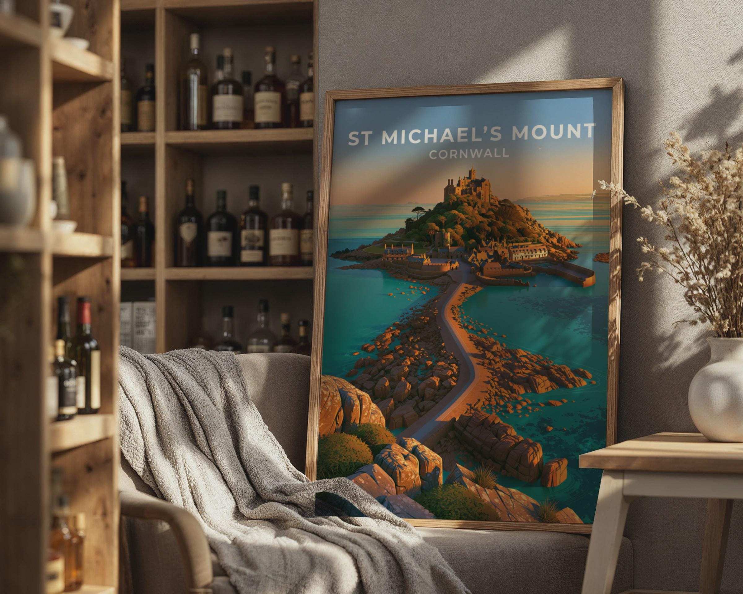 St Michaels Mount Poster