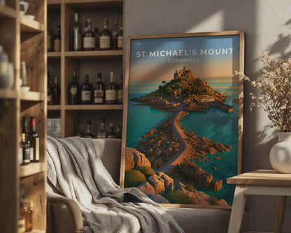 St Michaels Mount Poster