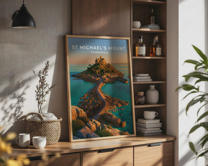 St Michaels Mount Poster