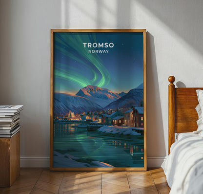 Tromsø Norway Travel Poster