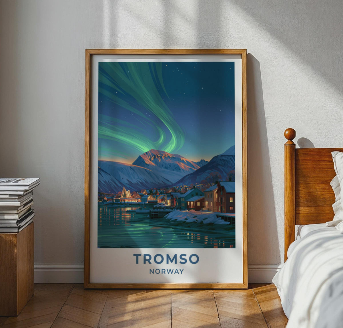 Tromsø Norway Travel Poster