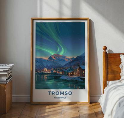 Tromsø Norway Travel Poster
