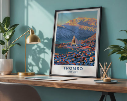 Tromsø Norway Travel Poster