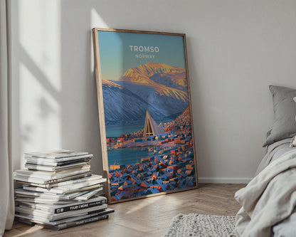 Tromsø Norway Travel Poster