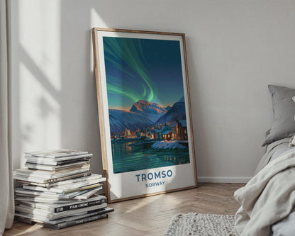 Tromsø Norway Travel Poster