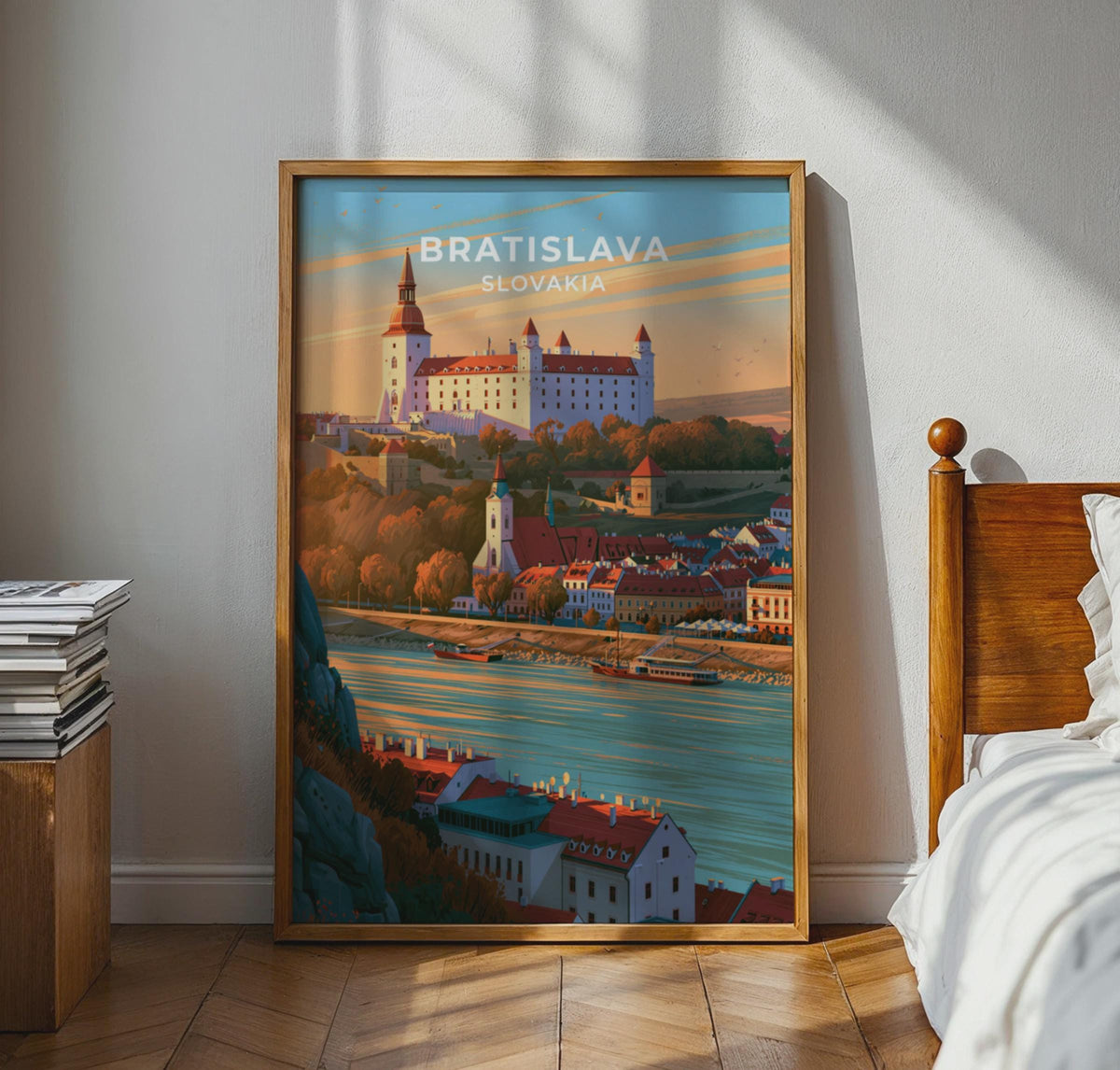 Bratislava Slovakia Travel Poster