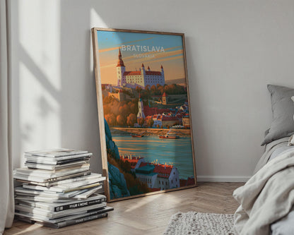 Bratislava Slovakia Travel Poster