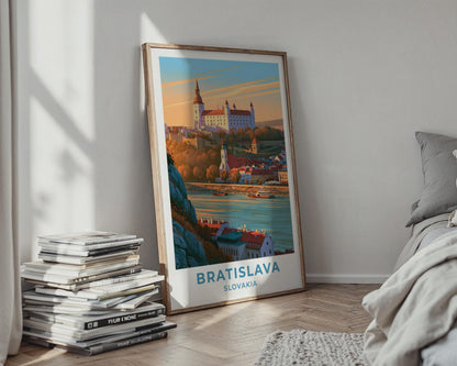 Bratislava Slovakia Travel Poster