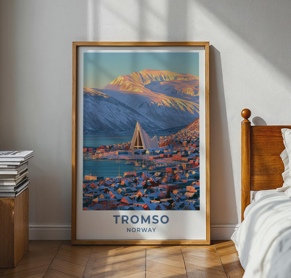 Tromsø Norway Travel Poster