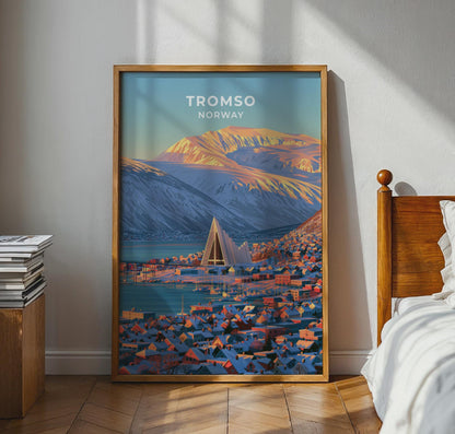 Tromsø Norway Travel Poster