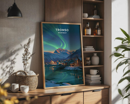 Tromsø Norway Travel Poster