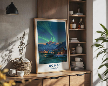 Tromsø Norway Travel Poster