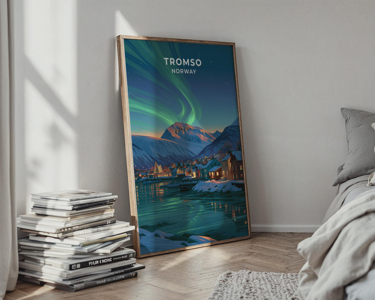 Tromsø Norway Travel Poster