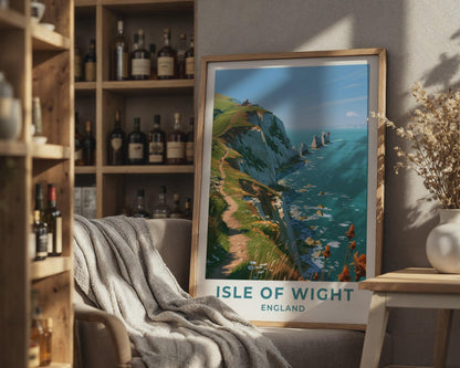 Isle of Wight Poster - WanderWall