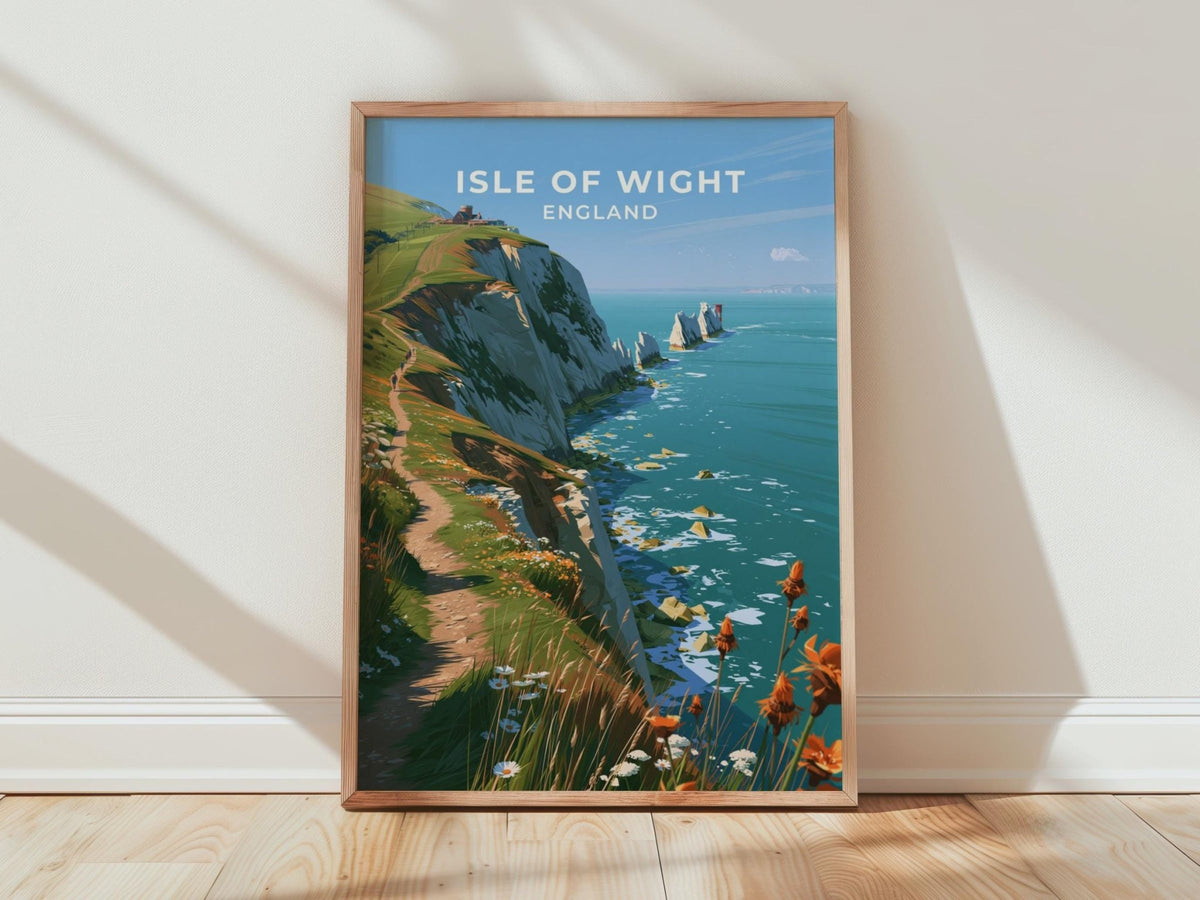 Isle of Wight Poster - WanderWall