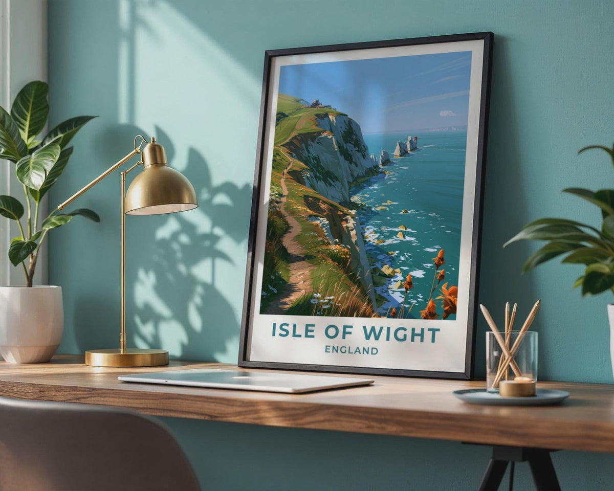 Isle of Wight Poster - WanderWall