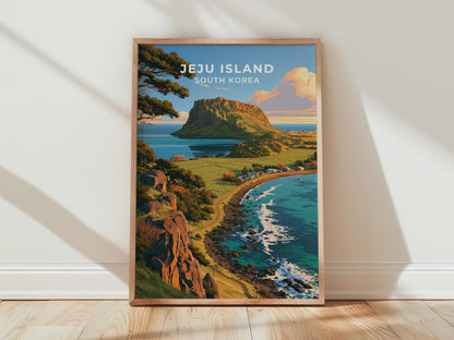 Jeju Island Poster - WanderWall