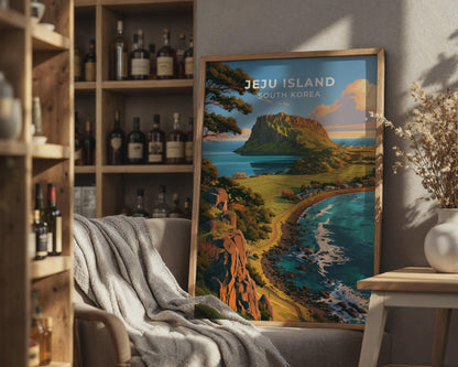 Jeju Island Poster - WanderWall