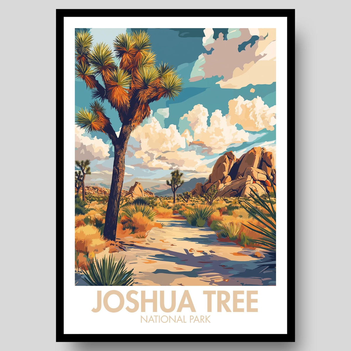 Joshua Tree National Park Poster - WanderWall