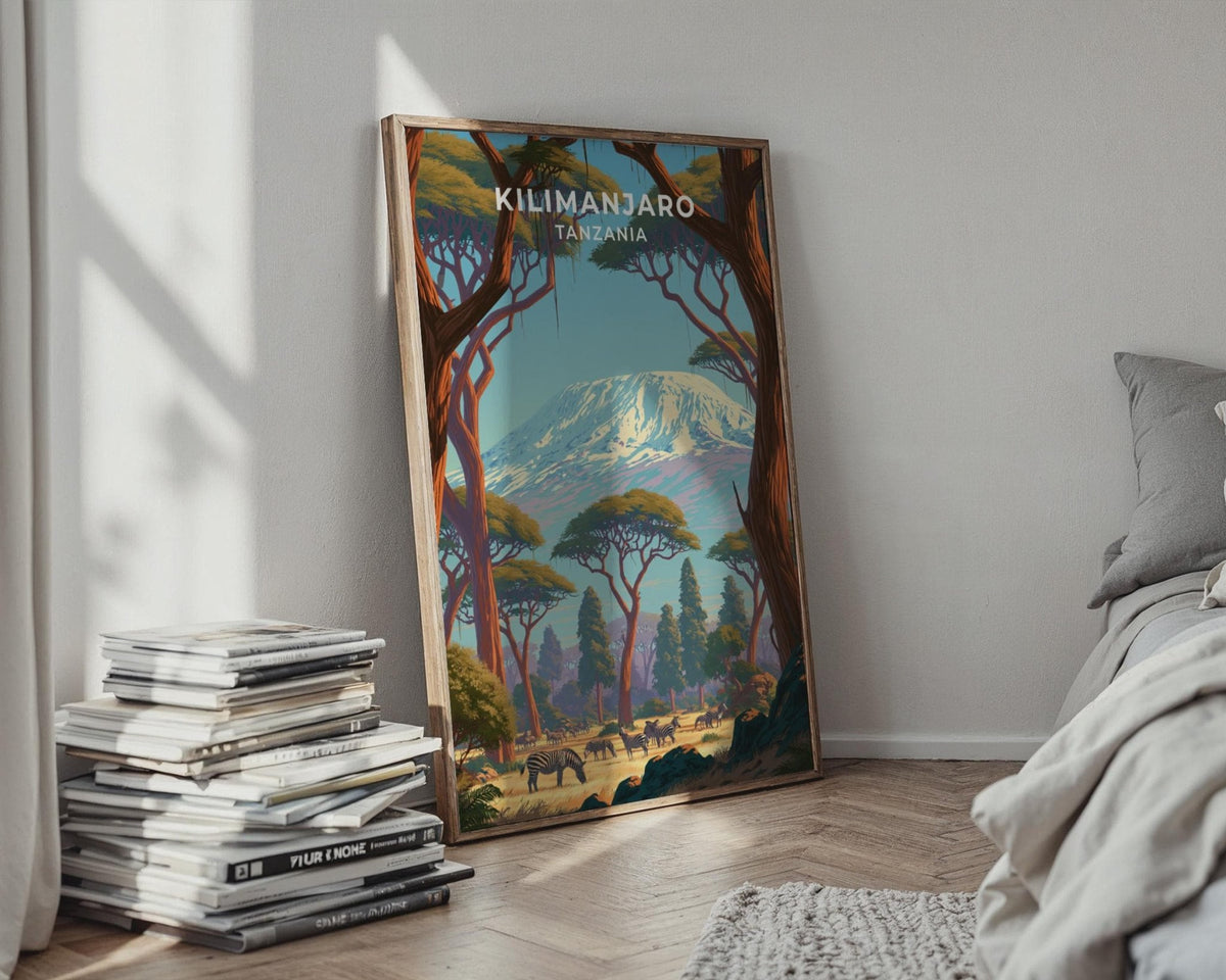 Kilimanjaro Poster - WanderWall