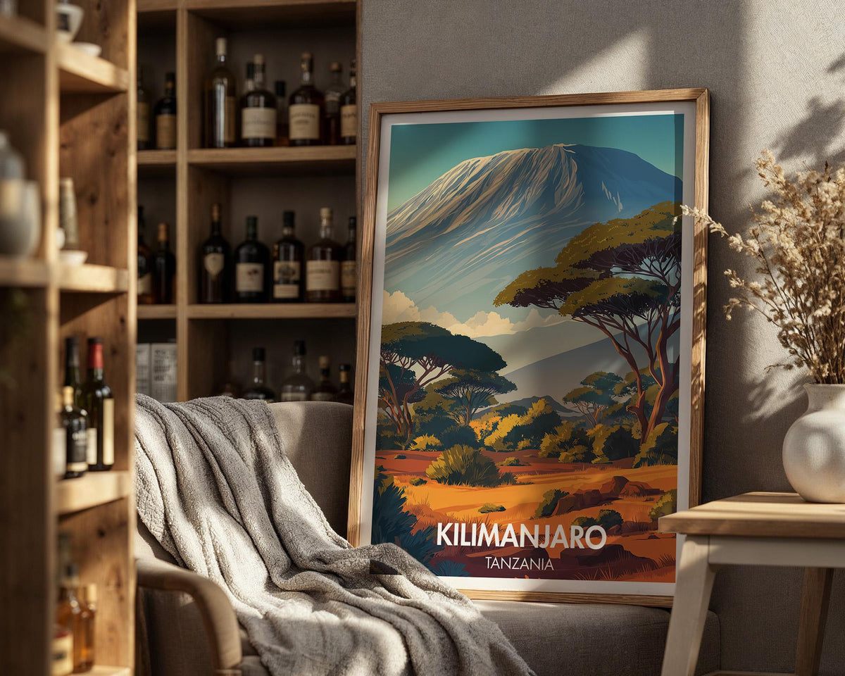 Kilimanjaro Poster - WanderWall
