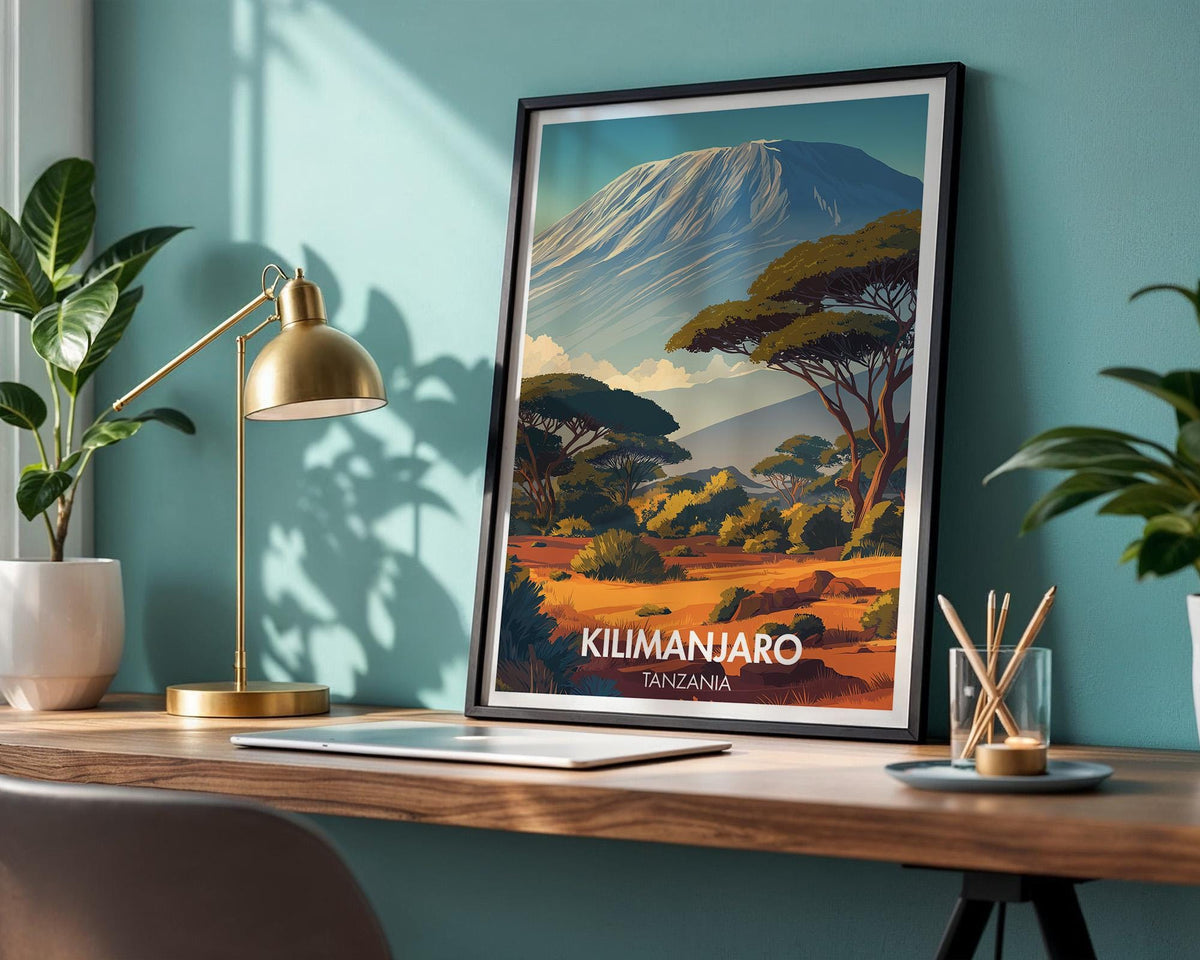 Kilimanjaro Poster - WanderWall