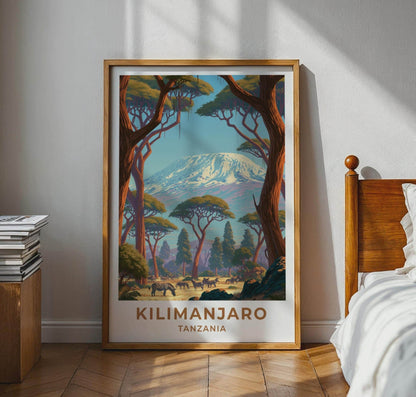 Kilimanjaro Poster - WanderWall