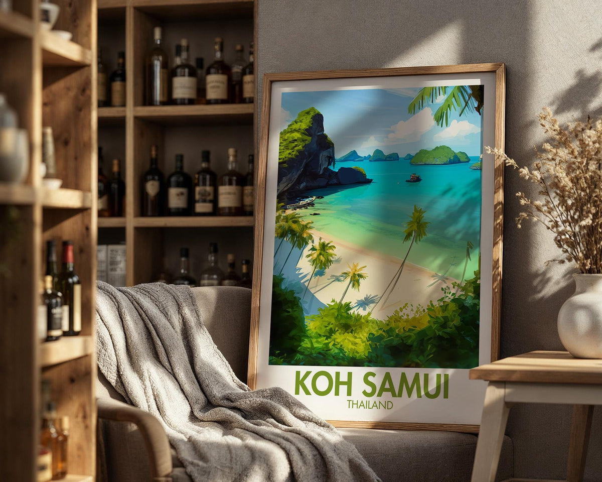 Koh Samui Poster - WanderWall