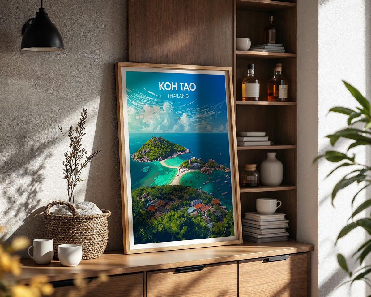Koh Tao Poster - WanderWall
