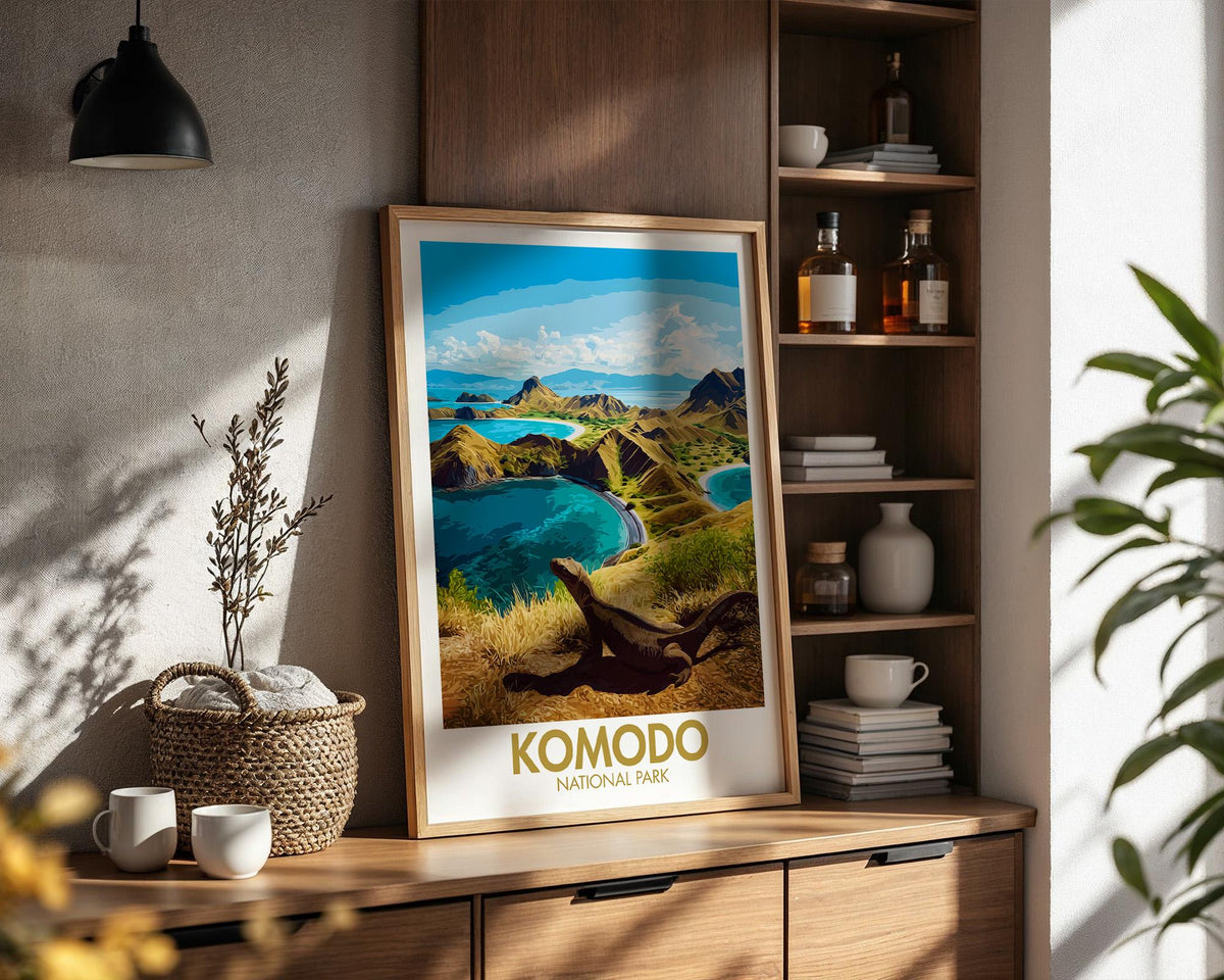 Komodo National Park Poster - WanderWall
