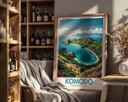 Komodo National Park Poster - WanderWall