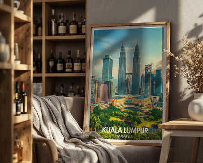 Kuala Lumpar Poster - WanderWall