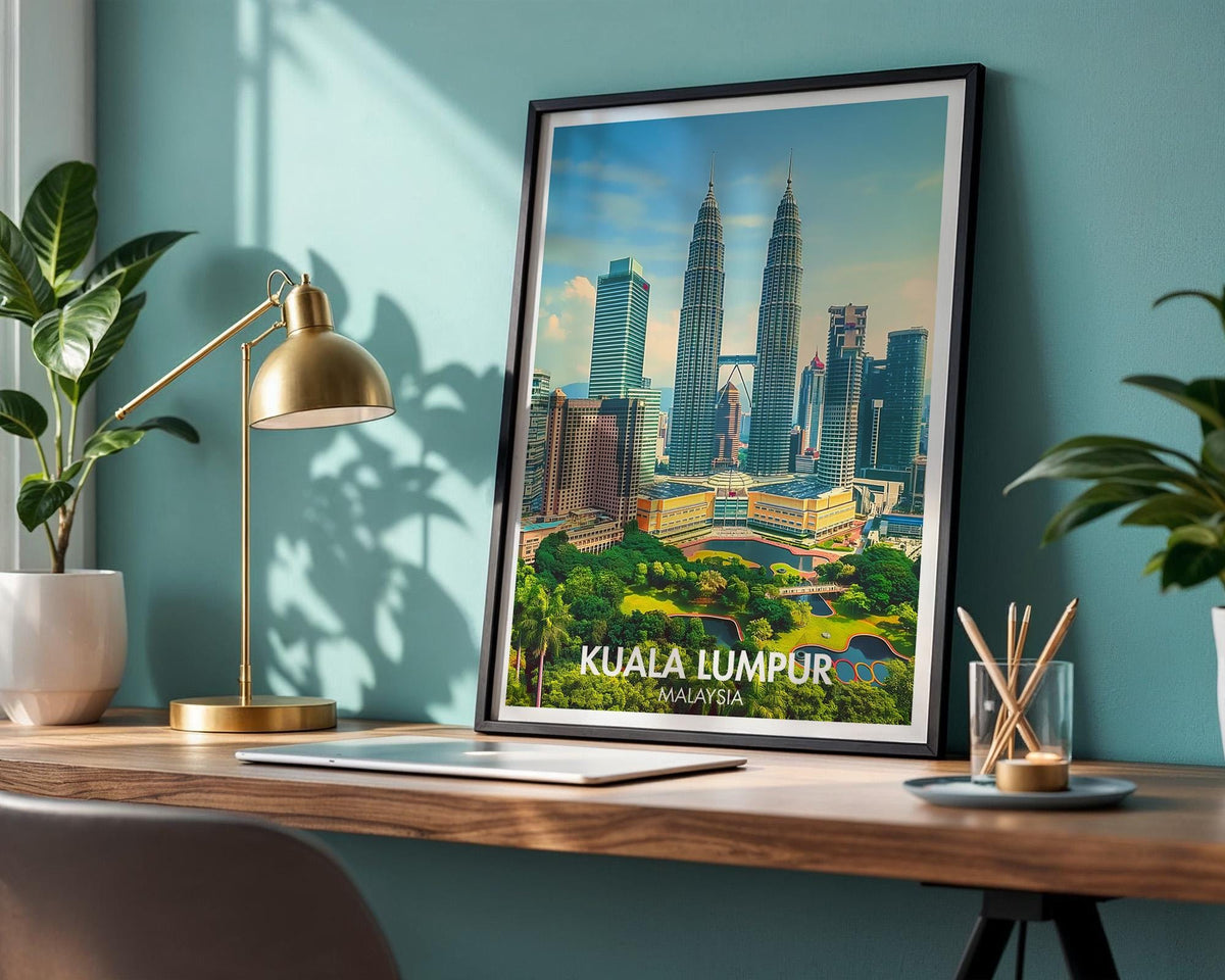 Kuala Lumpar Poster - WanderWall