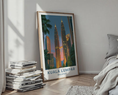 Kuala Lumpur Poster - WanderWall