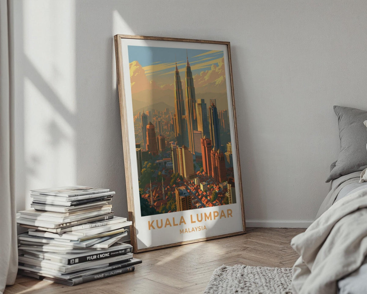 Kuala Lumpur Poster - WanderWall